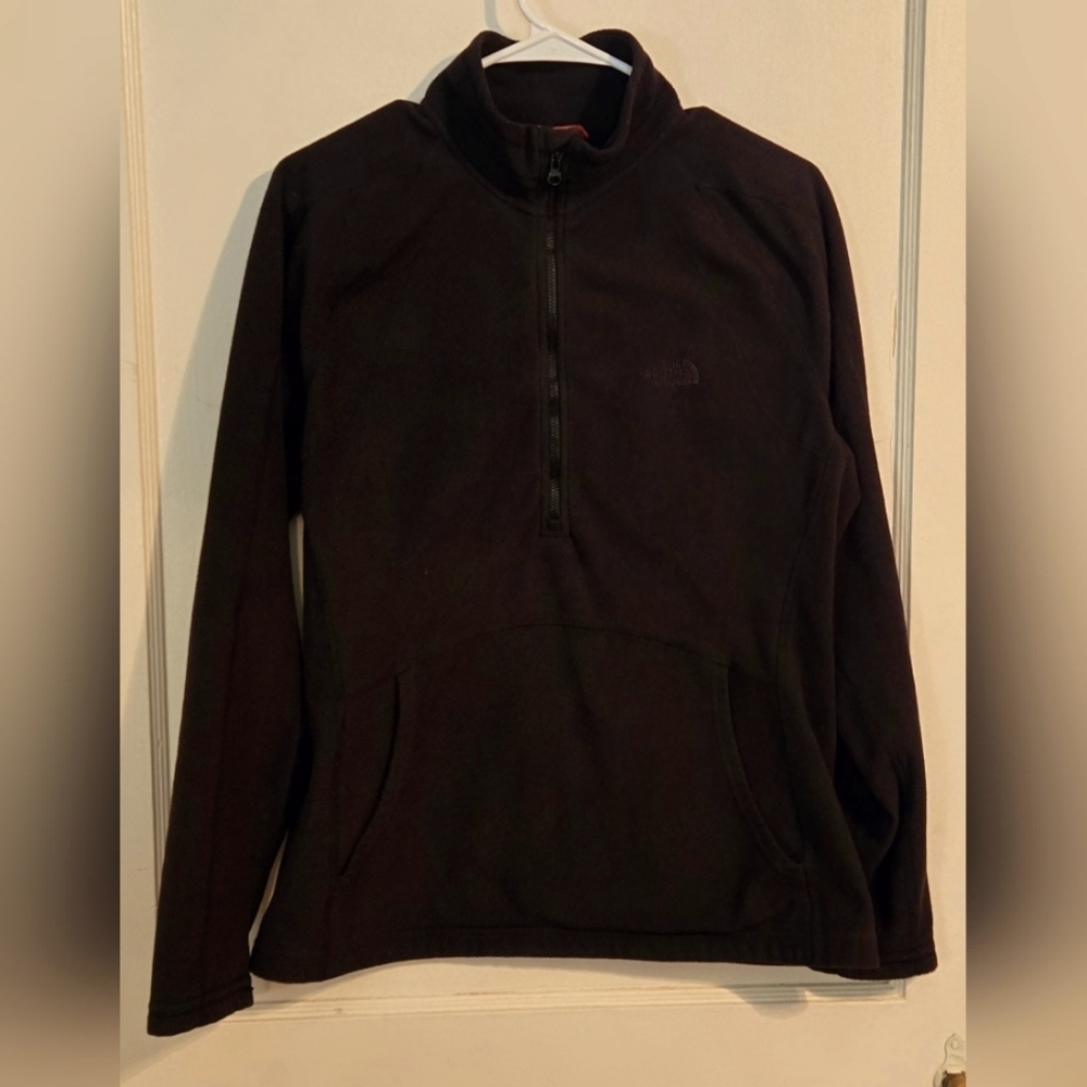 The North Face | Women's 1/2 Zip Fleece Pullover Jacket | Size: Large | Black